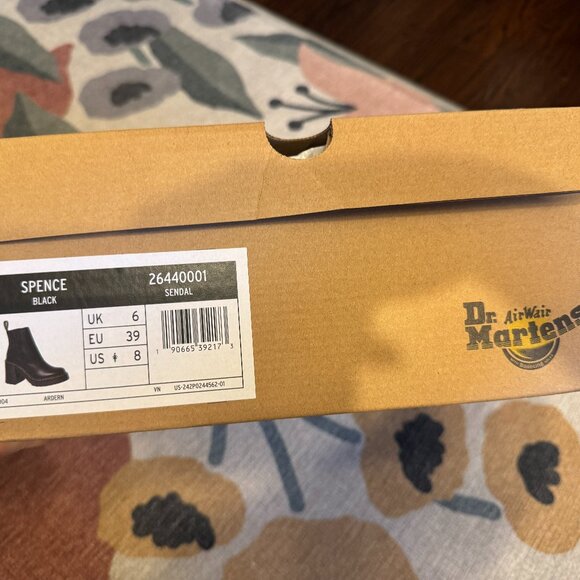 Dr. Martens Spence in Black Sendal (W8) - Picture 6 of 7